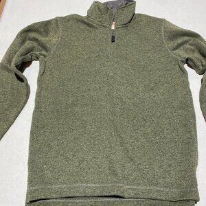 🏷️ Wrangler Zip-Up Quarterzip – Green – Small – Men’s/Boys – New!